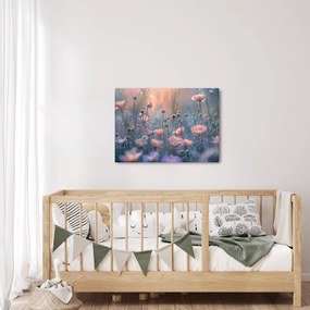Obraz - Kwiaty w pastelowych kolorach (70x50 cm)