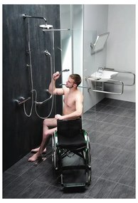 Stalowy uchwyt ścienny do łazienki 63 cm Handicap Right – Sapho
