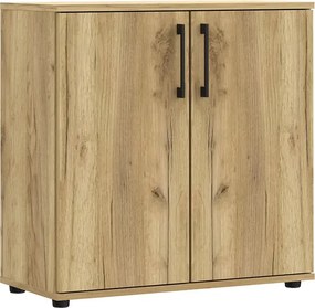 Klasyczna komoda biurowa dąb craft S0-S25