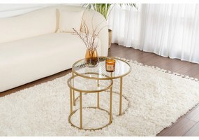 Zestaw stolików konferencyjnych Aurum Gold 60 cm, 2 szt.