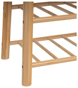 Biało-naturalna ławka – Casa Selección
