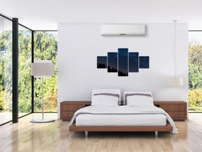 Obraz nocnego nieba (125x70 cm)
