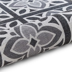 Ciemnoszary chodnik odpowiedni do prania 61x170 cm Victoria Grey – Think Rugs