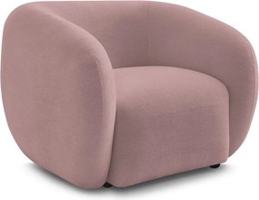 Jasnoróżowy fotel Celine – Bobochic Paris
