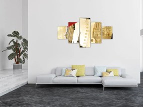 Obraz - Wspomnienia z Paryża (125x70 cm)