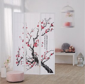 Przegroda pokojowa 179 cm Biała