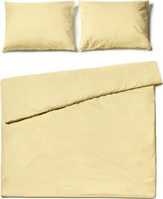 PrzytulneMieszkanie.pl PrzytulneMieszkanie.pl Bawełniana pościel CALMORA jasny żółty Rozmiar pościeli: 2 szt 70 x 90 cm | 160 x 200 cm