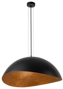 Lampa wisząca SOLARIS 1xE27/60W/230V czarno-miedziana