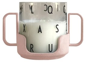 Różowy kubek dla dzieci Design Letters Grow With Your Cup