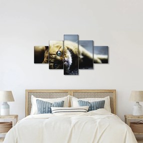 Obraz kota (125x70 cm)