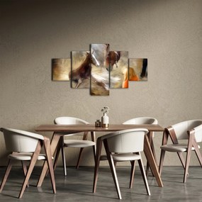 Obraz - Witaj na świecie, źrebaku (125x70 cm)