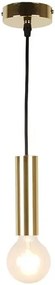 Lampa wisząca złota metalowa oprawa 14,2 cm - V016 C7-A48