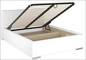 Pikowane łóżko z zagłówkiem 120x200 Ringe 3X - 36 kolorów