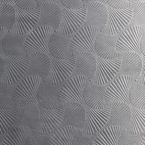 Szara aksamitna zasłona 140x280 cm Adrina – douceur d'intérieur