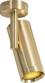 Designerski reflektor złoty regulowany - Scopio Honey