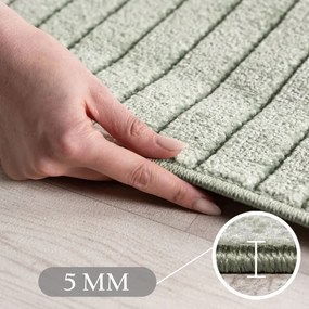 Dywan uniwersalny Nova 3D oliwkowy 120 cm x 170 cm