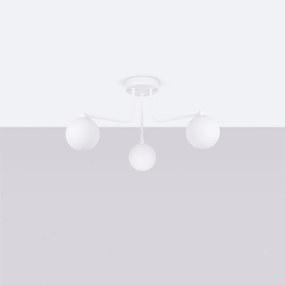 Żyrandol ASTRAL 3 biały SOLLUX  LIGHTING