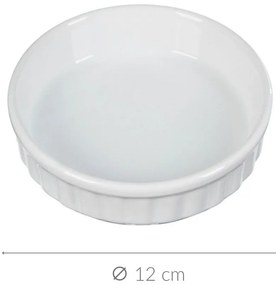 Forma do pieczenia tarty CREME BRULEE, ceramiczna, Ø 12 cm