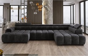 Narożnik BULL XL Lewostronny z elektryczną funkcją regulacji tkanina Salvador 01 WERSAL