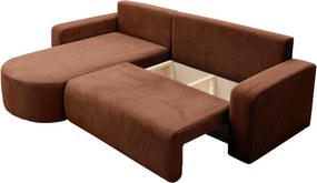 Narożnik BIS XL Uniwersalny z funkcją spania POSO 39 DomoHome