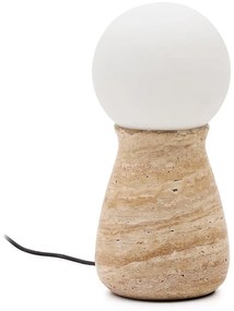 Beżowa lampa stołowa (wysokość 31,5 cm) Okeni – Kave Home