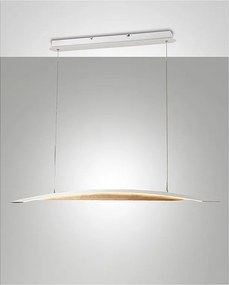 Lampa wisząca LED Cordoba biała 3697-40-102 Fabas Luce