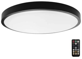 LED Plafon łazienkowy z czujnikiem LED/18W/230V 4000K IP44 czarny