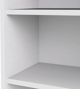 Regał do biura Prima 4 biały