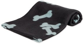 Czarny polarowy koc dla psów 100x70 cm Trixie Barney – Plaček Pet Products