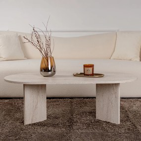 Stolik konferencyjny Sable Travertine