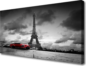 Obraz na płótnie Ikona Paryża: Wieża Eiffla
