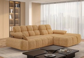 Narożnik Gamba S – designerski narożnik do salonu z regulowanymi oparciami