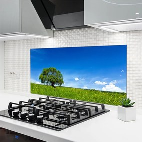 Panel Kuchenny Zielony Pejzaż Parkowy