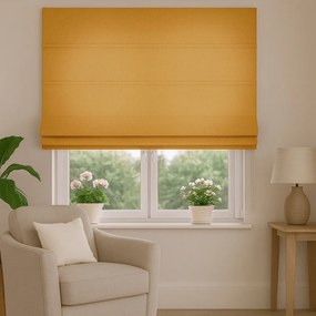 Roleta rzymska na wymiar Enjoy mango miękka gruba - do 140 cm