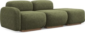 Modułowa otwarta sofa Ailani, tkanina szenilowa