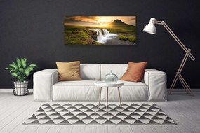 Obraz canvas na ścianę Zimowa Kraina nad Jeziorem