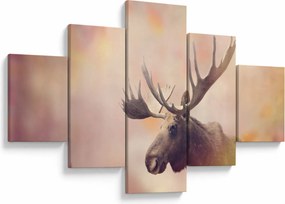 Obraz - Las w jesiennych liściach (125x70 cm)