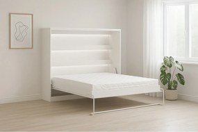 Półkotapczan poziomy Perfekt, 140x200 cm, Biały