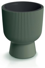 Donica ogrodowa Milly 24 x 24 x 30 cm zielona PROSPERPLAST