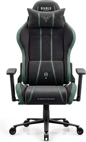 Fotel gamingowy materiałowy Diablo X-One 2.0 King Size, Forest Green