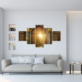 Obraz - Brama w lesie (125x70 cm)
