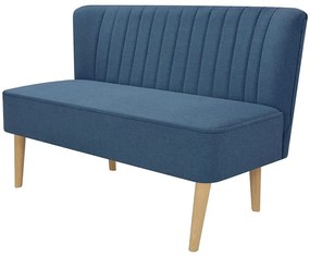 Romantyczna sofa Shelly - niebieska