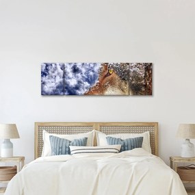 Obraz wilka (170x50 cm)
