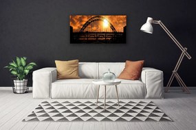 Fotoobraz na płótnie Monumentalna Konstrukcja Mostu