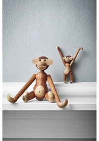 Figurka z litego drewna Kay Bojesen Denmark Monkey Teak