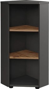 Narożna szafka środkowa antracyt/artisan 33x33x81 irma
