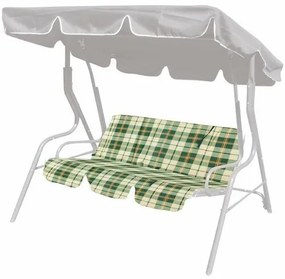 Poduszka Happy Green do huśtawki Zielona kostka,129 cm