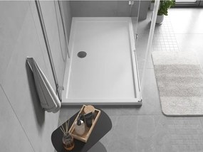 Mexen Flow brodzik prostokątny slim 150 x 70 cm, biały połysk - 46R107015
