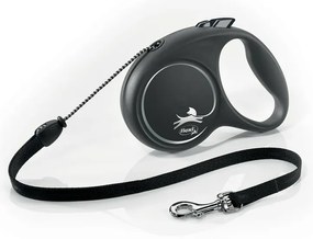 Flexi Samonavíjecí vodítko Black Design M, 5 m, 20kg