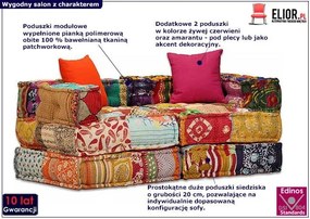 Sofa modułowa 2-osobowa Staford 25X N3-R39